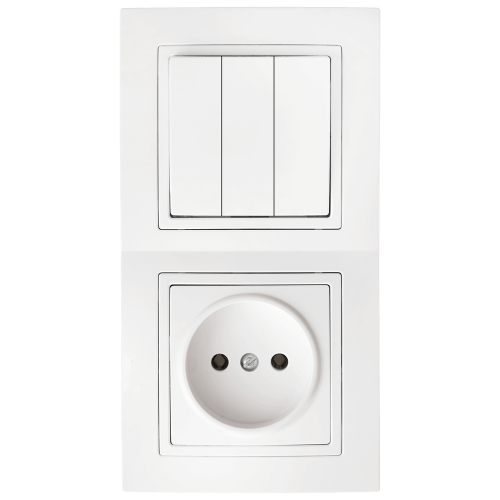 Bloc intr.3P+pr.2P alb УЮТ СВПР