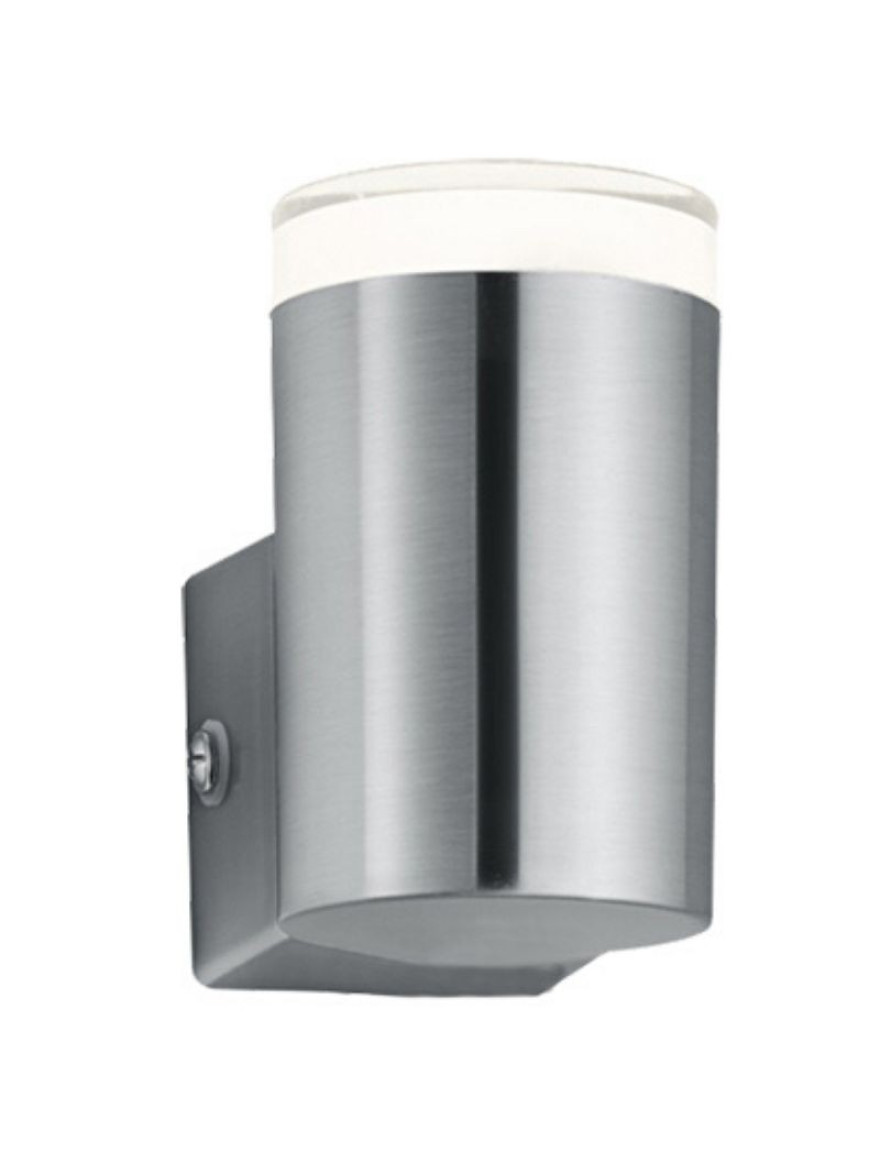 * Lampă de perete ARCATI CU 1*LED SMD 4W 230V 3000K 340LM IP44 NICHEL MAT TRIO