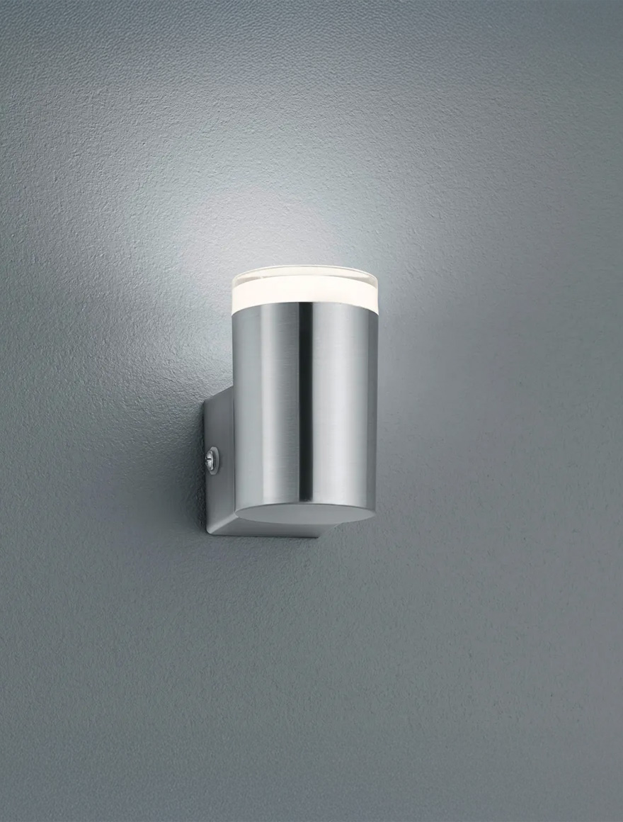 Настенный светильник TRIO ARCATI 1xLED SMD 4Вт 230В 3000K 340лм IP44 матовый никель 2