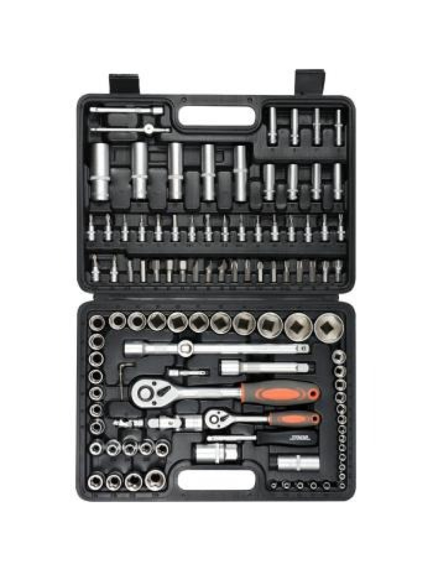 Trusă tubulară 108buc/set 1/4''&1/2'' DR TMP