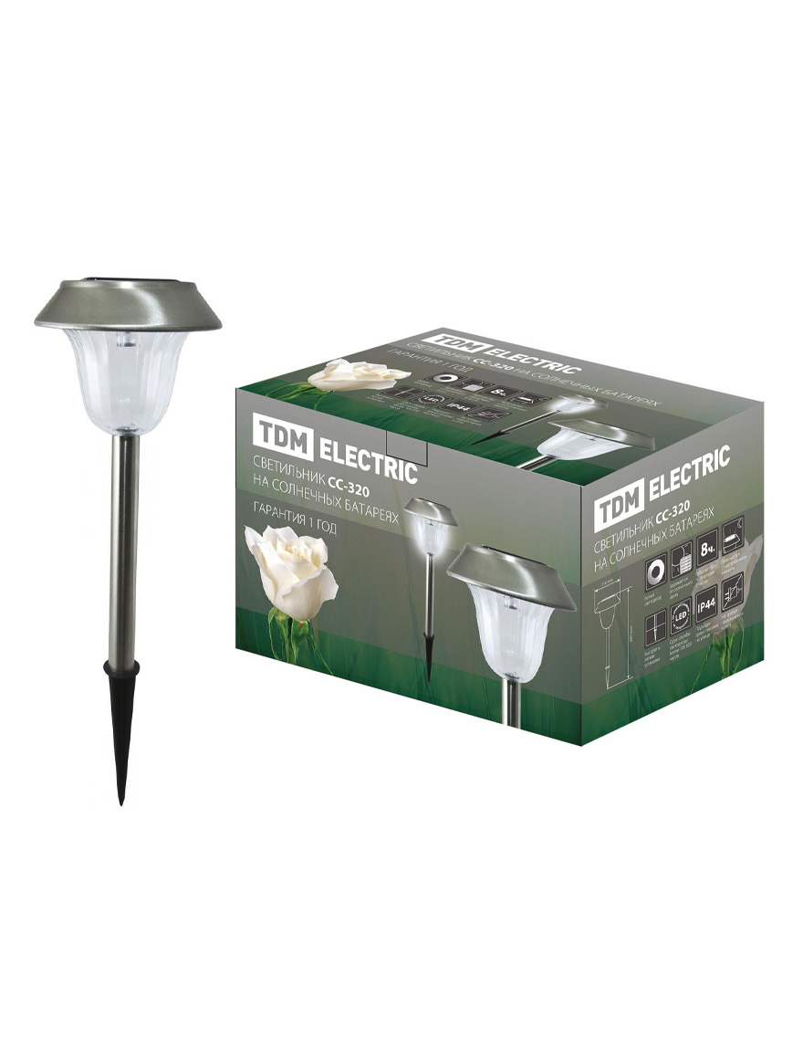 * Corp ilum. solar/metal cu într.TDM СС-320