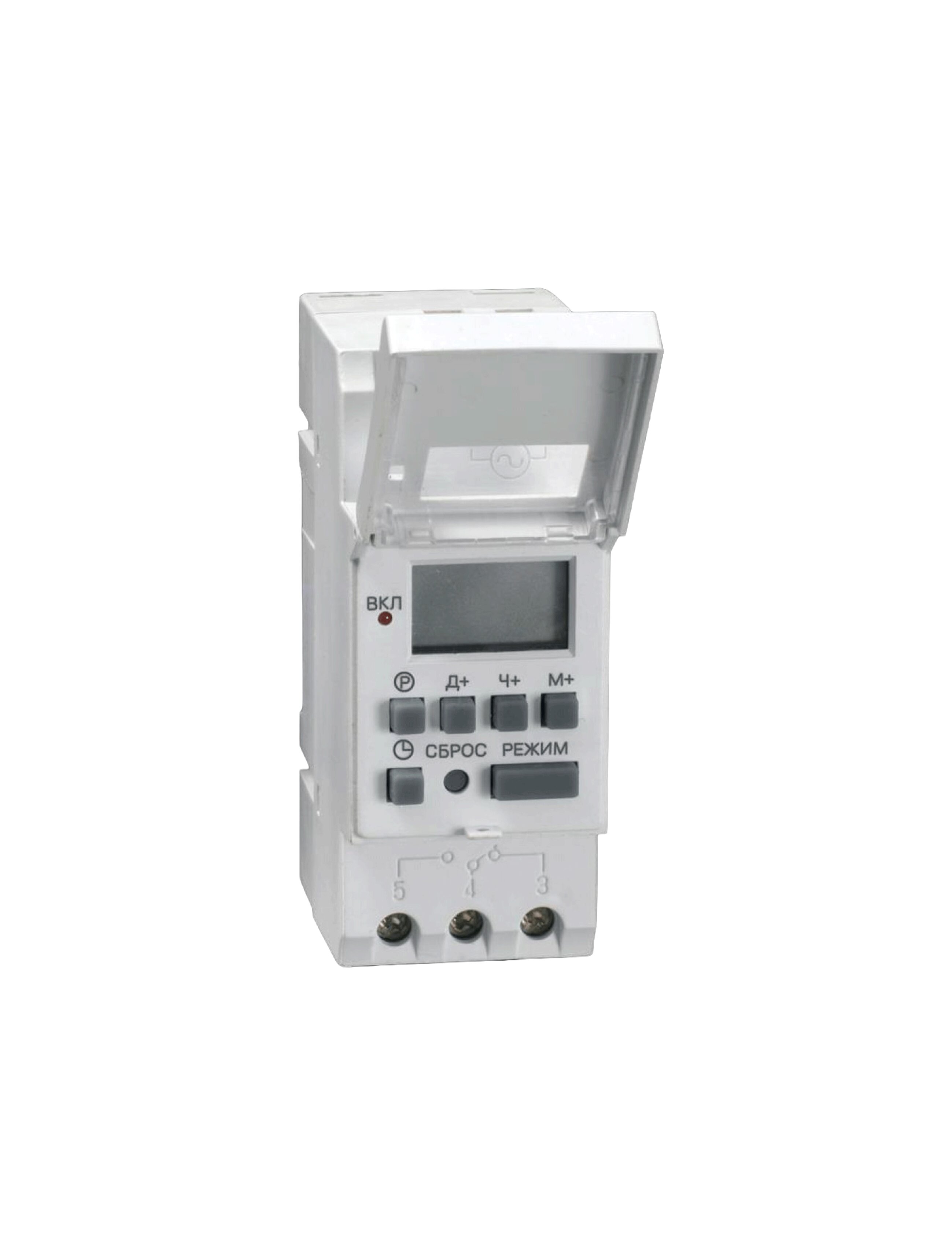 Timer  TE15 digital 16A 230V IEK
