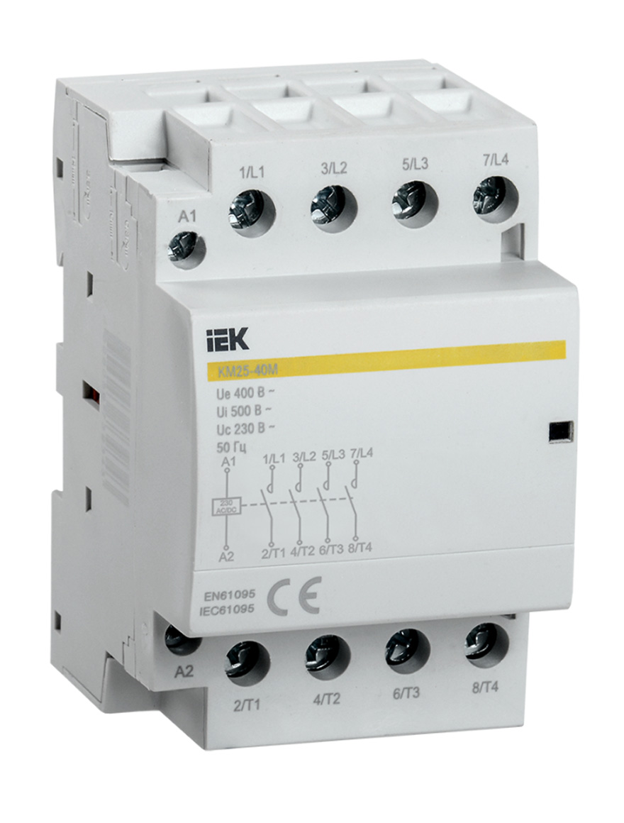 Contactor modular КМ25-40 AC/DC IEK