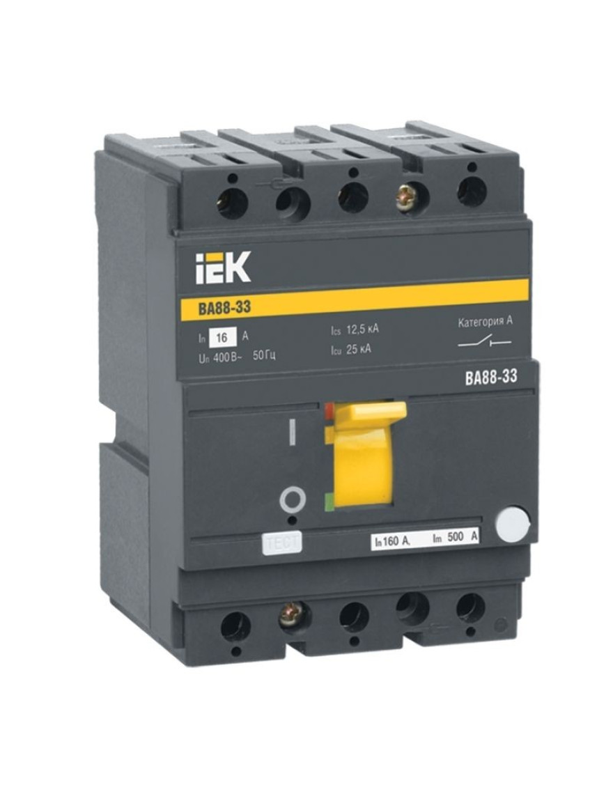 Întrerupător automat VA88-33  3Р 125А 35кА IEK