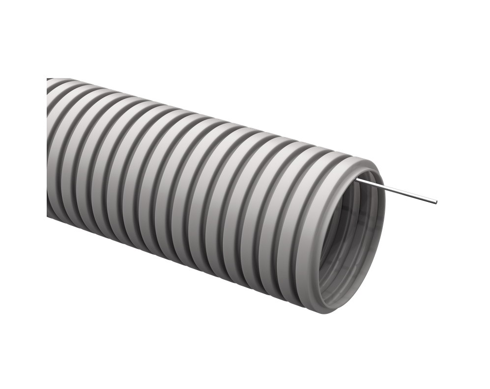Труба гофра ПВХ D25 с протяжкой (50м) IEK
