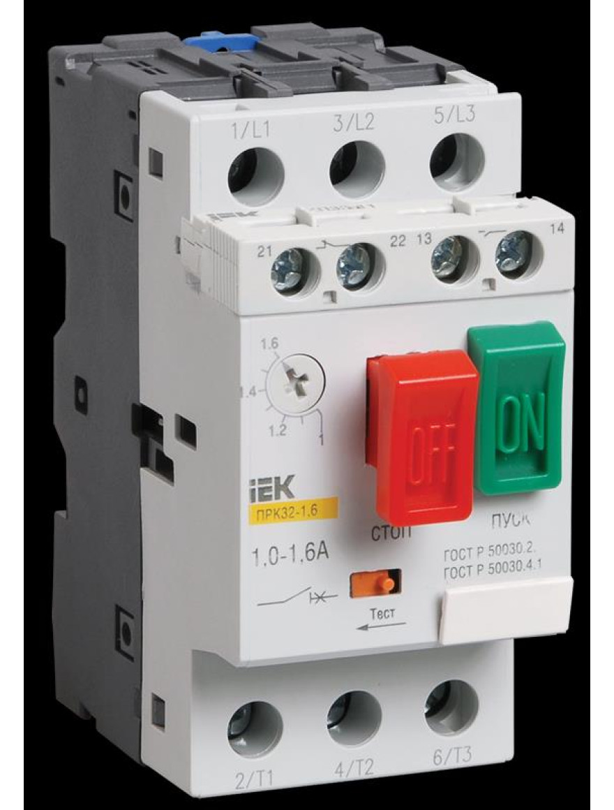 Demaror PRK32-10 In=10A Ir=6-10A  Ue 660V IEK