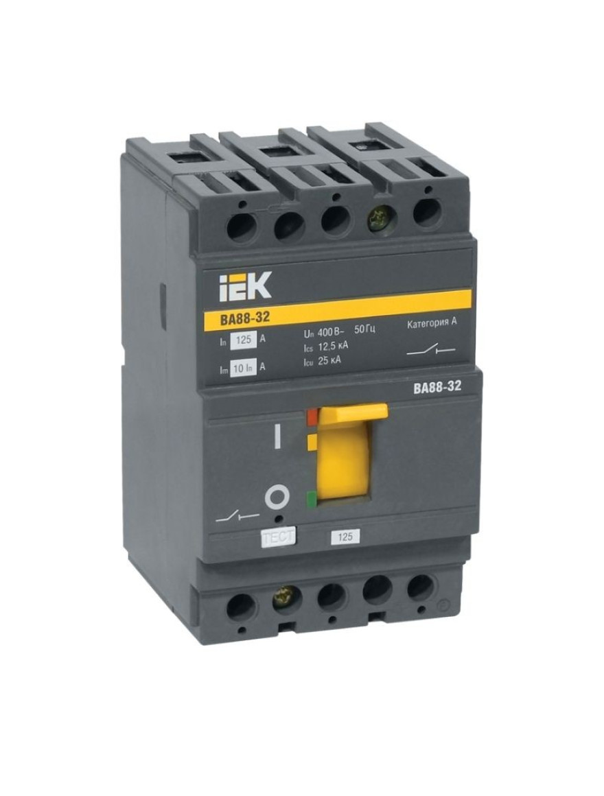 Întrerupător automat VA88-32  3Р  125А  25кА IEK