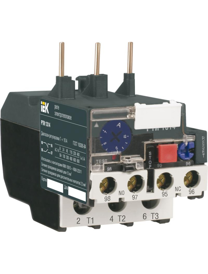 Releu termic  RTI-1302  0,16-0,25А  IEK
