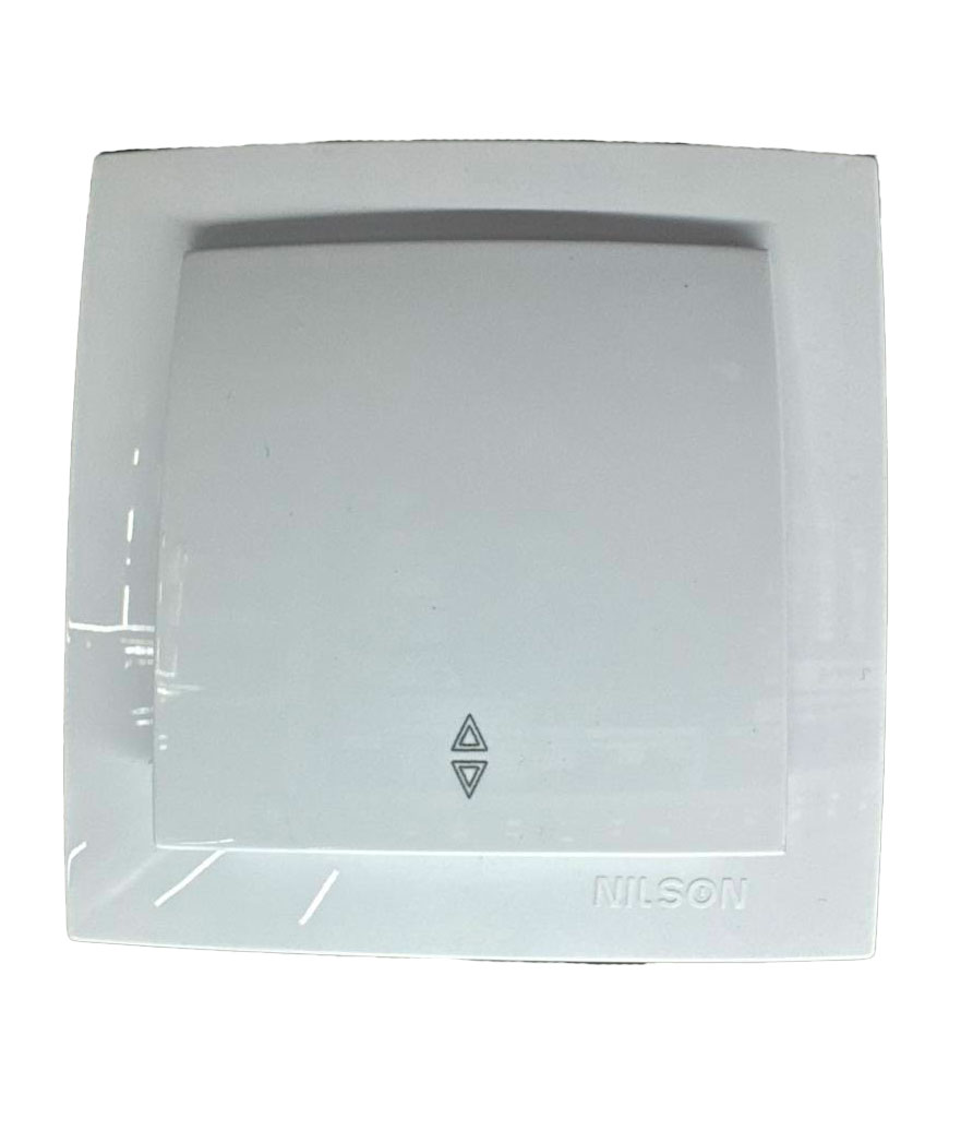 Întrerupător cap-scară (12/120) alb Nilson Touran 24111007