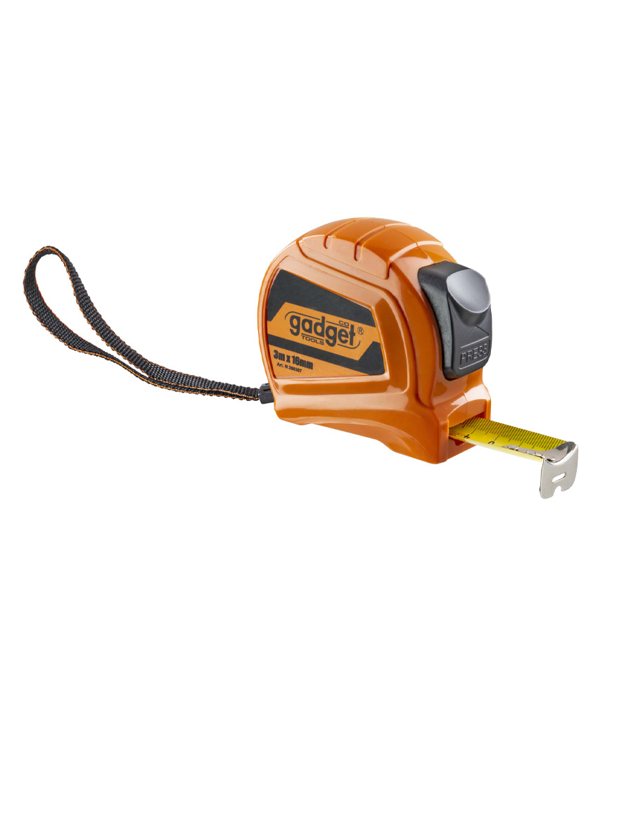 Ruletă cu ABS, autostop 3m 16mm GD