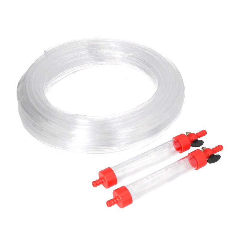 Уровень воды в шланге 15 м