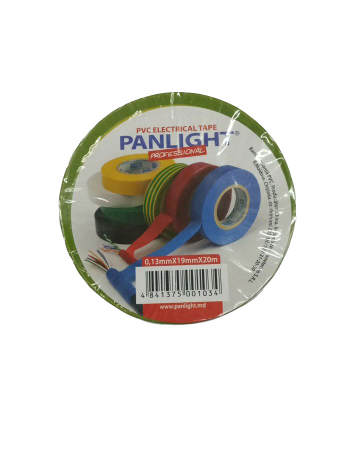 Bandă izol. (gal/ver) PVC 19*20 (80804)