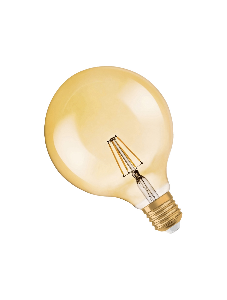 Светодиодная лампа 1906L Globe 7W/825, 230V, E27, с регулировкой яркости (DIM) Osram