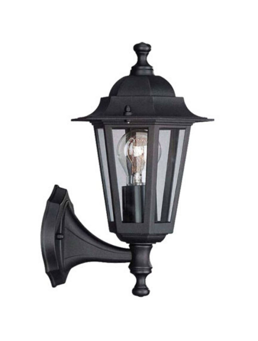 Corp de perete PEKING 60W 230V E27 IP44 34.6cm negru PHILIPS