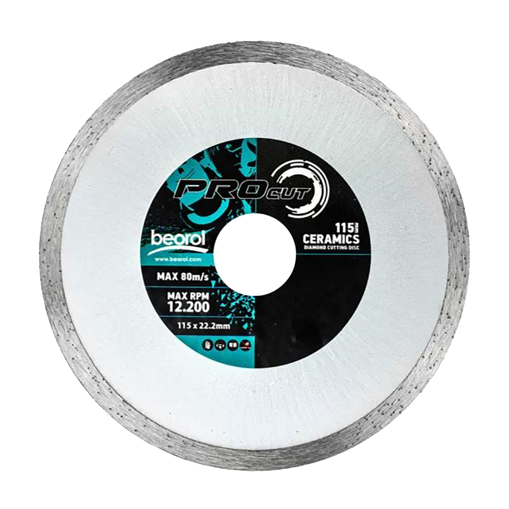 Disc diamantat continuu 115mm Beorol RPDK115
