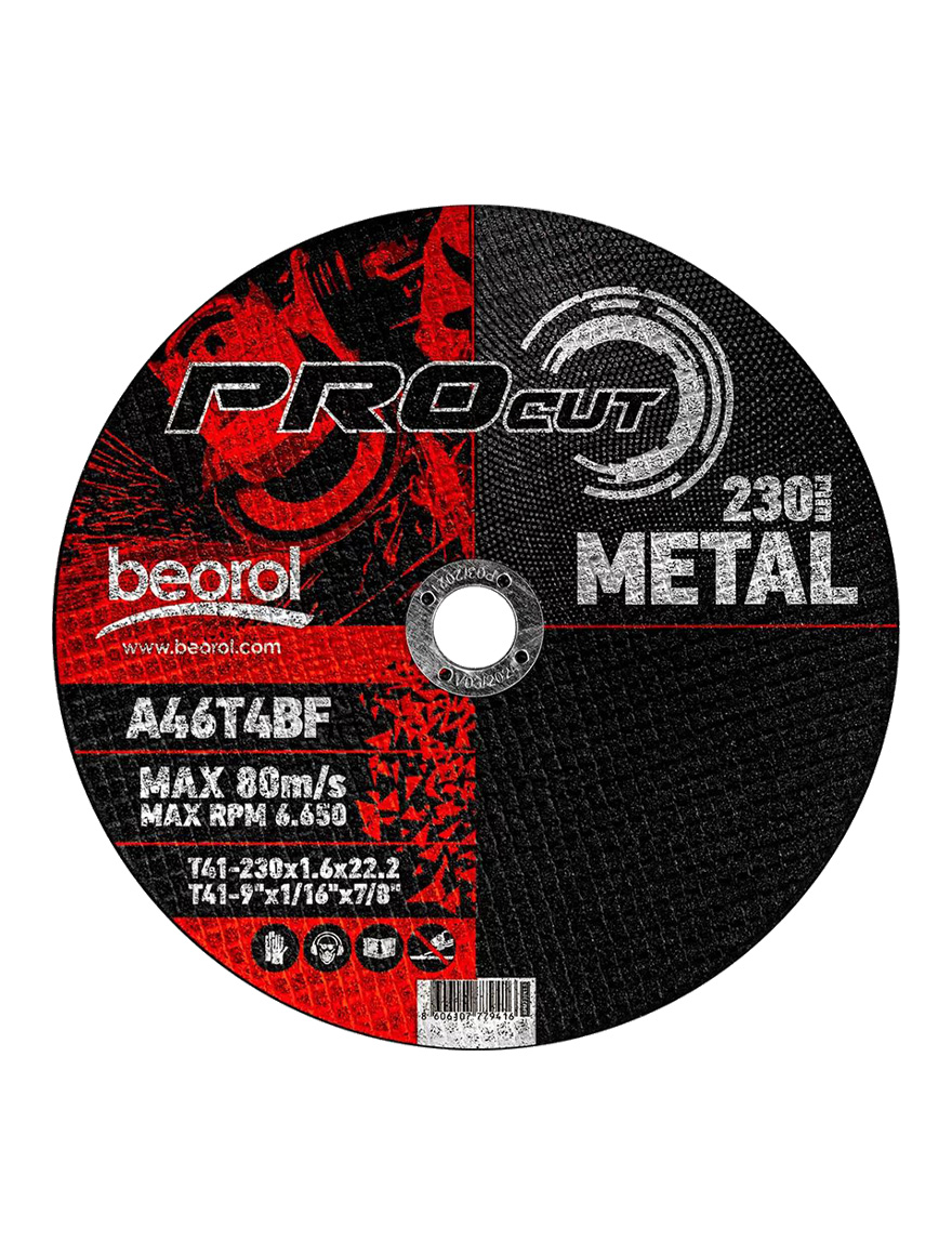 Disc debitat metal 230*1.6*22.2mm  Beorol
