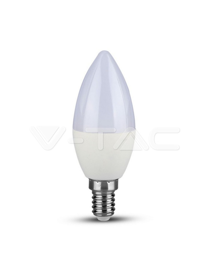 * Bec LED C37 5.5W E14  6400K Samsung (chip) V-TAC