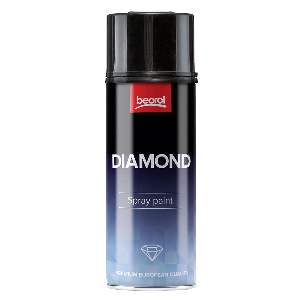 Эмалевая аэрозольная пленка 400 мл, желтая Diamond SDI04 Beorol