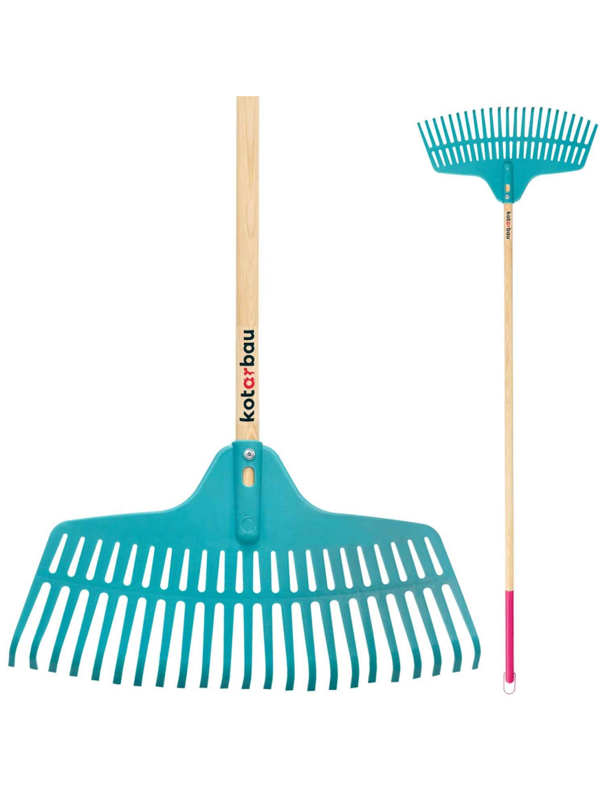 * Greblă 23 dinți EP-23X plastic  + coadă lemn