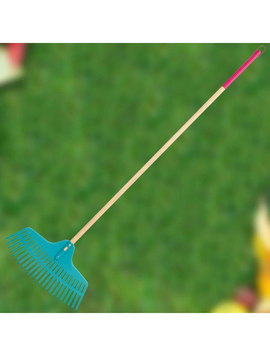 * Greblă 23 dinți EP-23X plastic  + coadă lemn