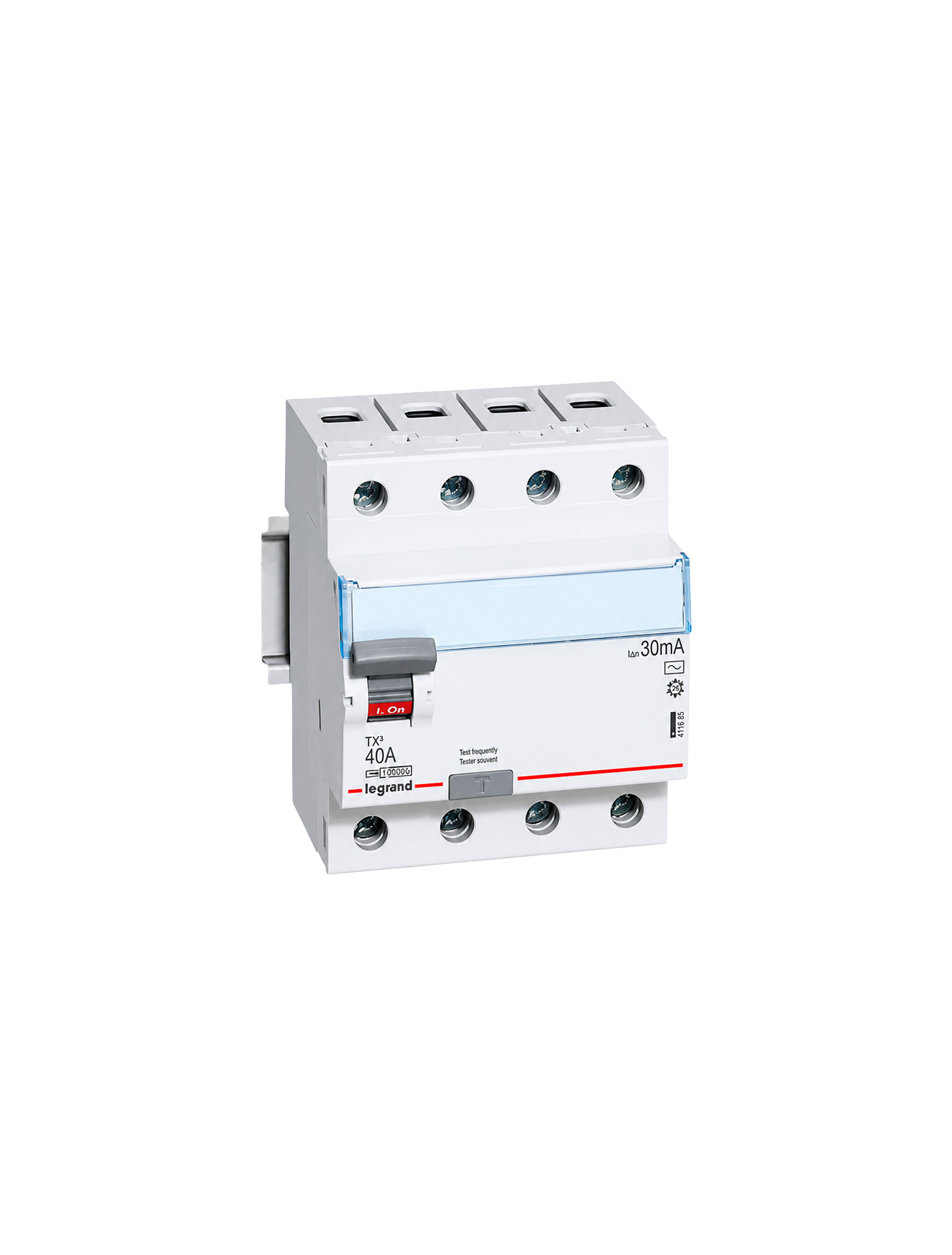 УЗО 4P 40A-30mA TX3