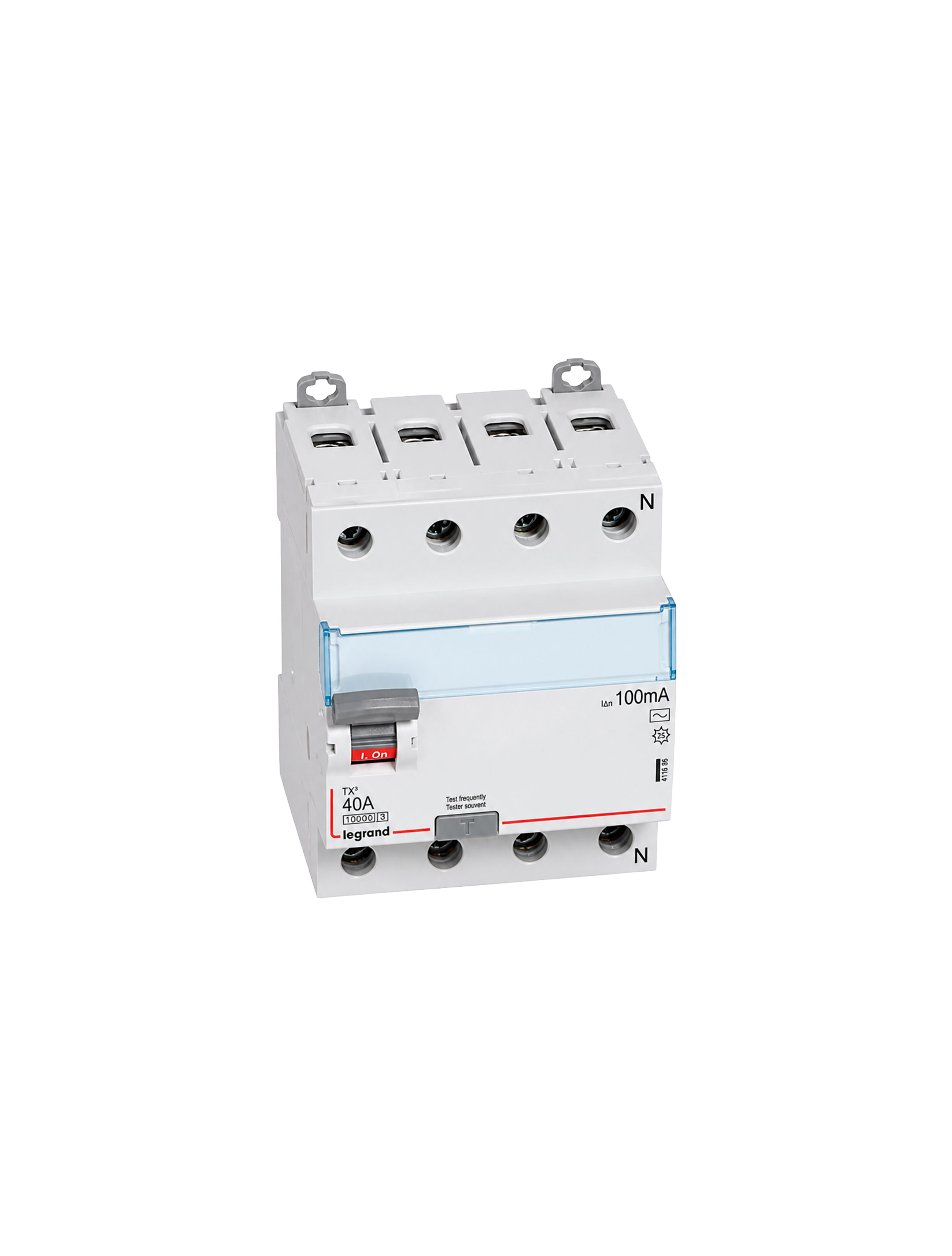 УЗО 4P 40A-100mA DX3