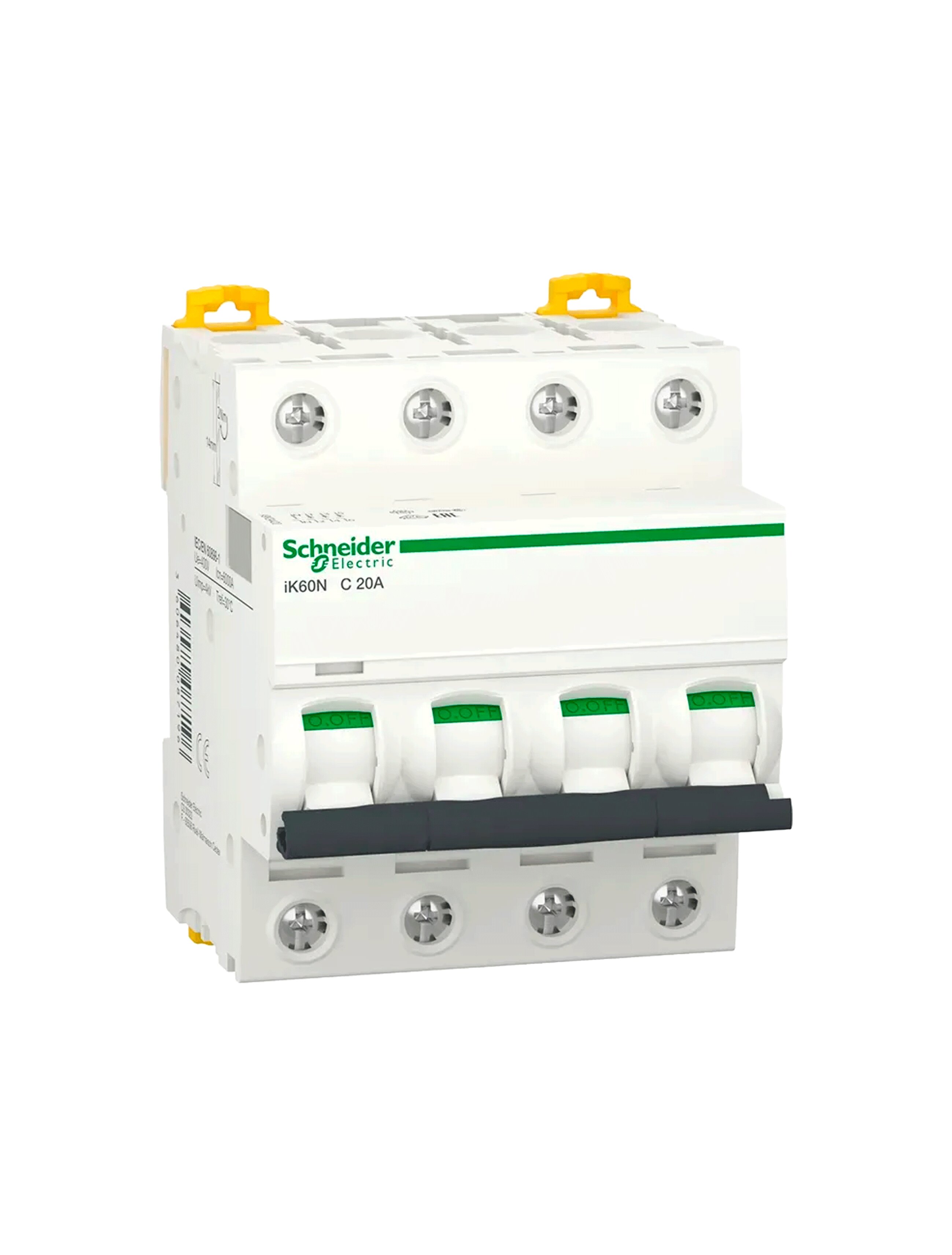 Автоматический выключатель C iK60N 20A 4P A9K24420 SCHNEIDER