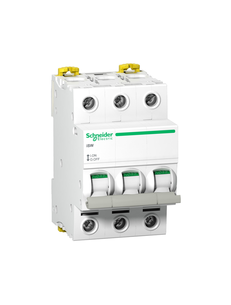 Выключатель нагрузки (рубильник) iSW 125A 400V 3P A9S65392 SCHNEIDER