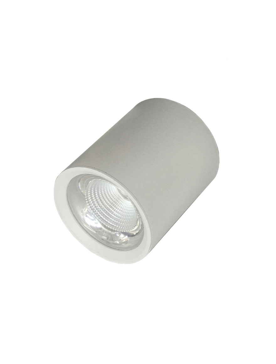 Накладной спот спираль DL207 LED 20Вт 1400лм 4000К 230В 130x152мм белый ELMOS
