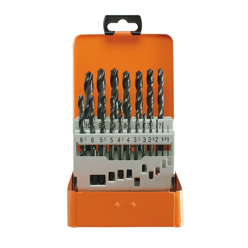 * Set burghie metal 19buc. HSS-S 1-10/0.5mm