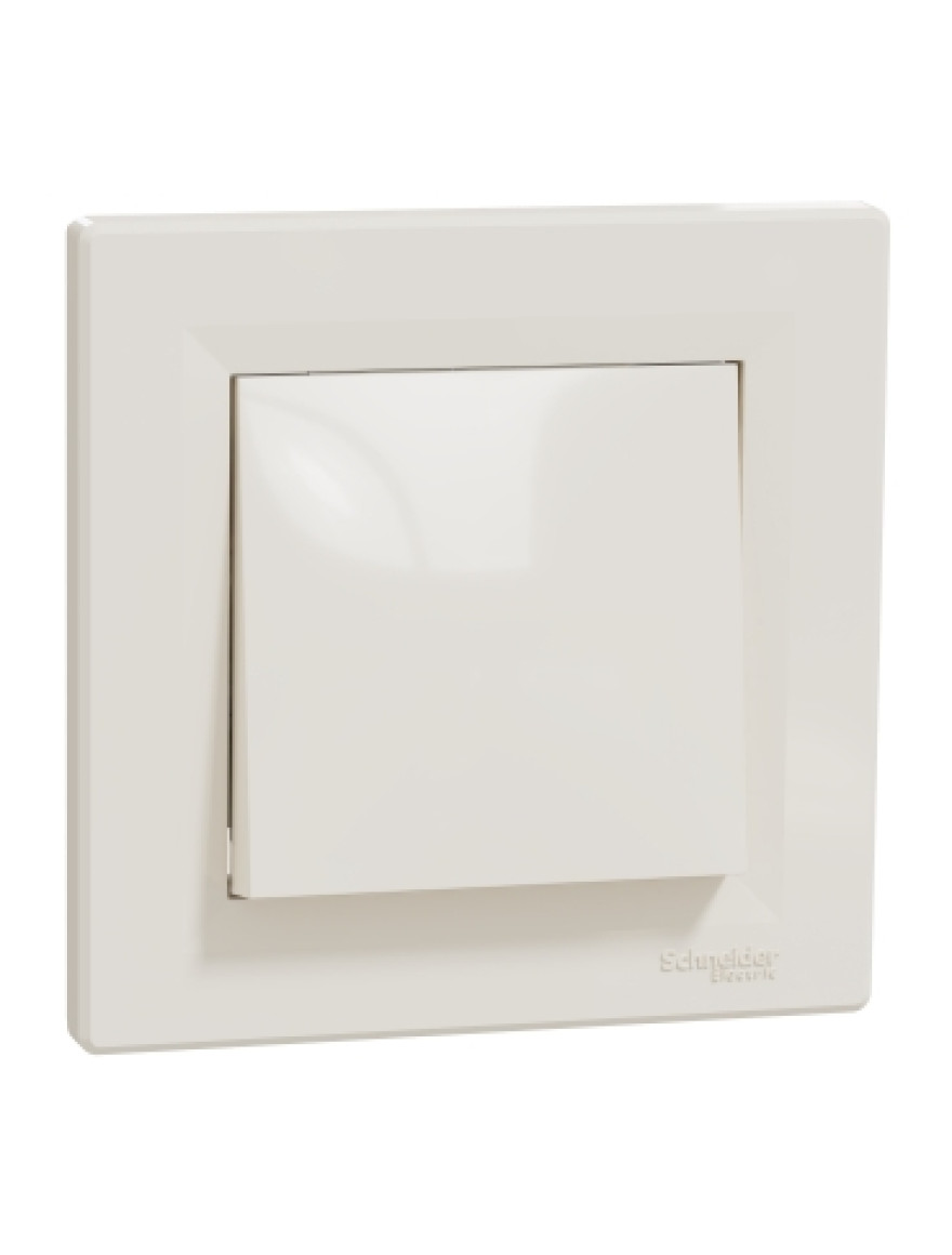 Întrerupător unit. inter. cap-scară 10A 250V Asfora Crem SCHNEIDER