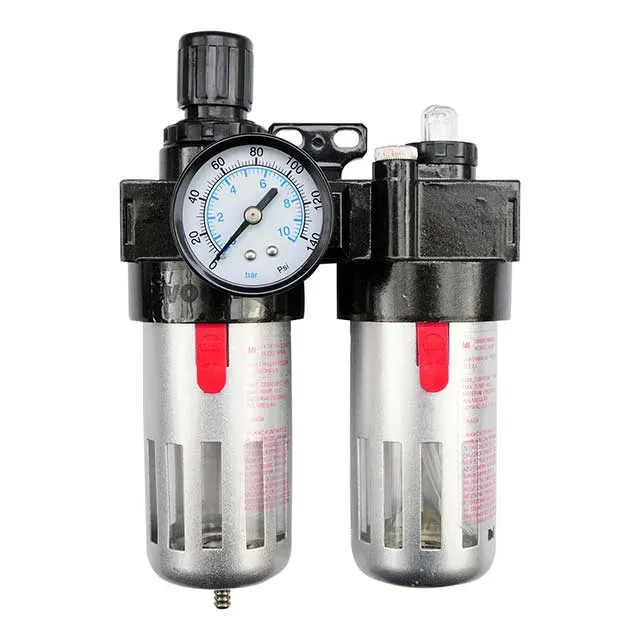 * Filtru cu reductor și gresor 1/2" VOREL