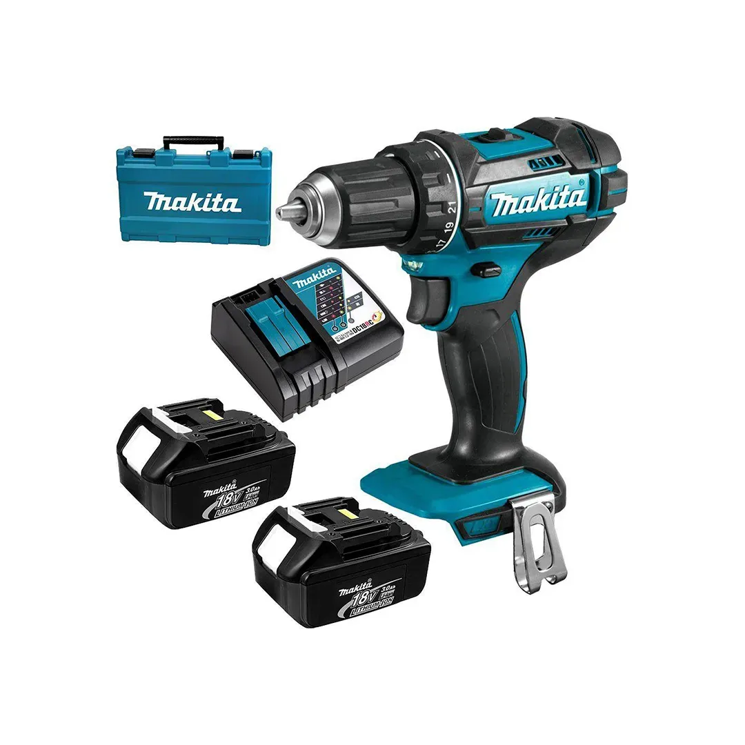 * Mașină de găurit/înșurubat cu percuție 18V 3Ah LI-ION MAKITA