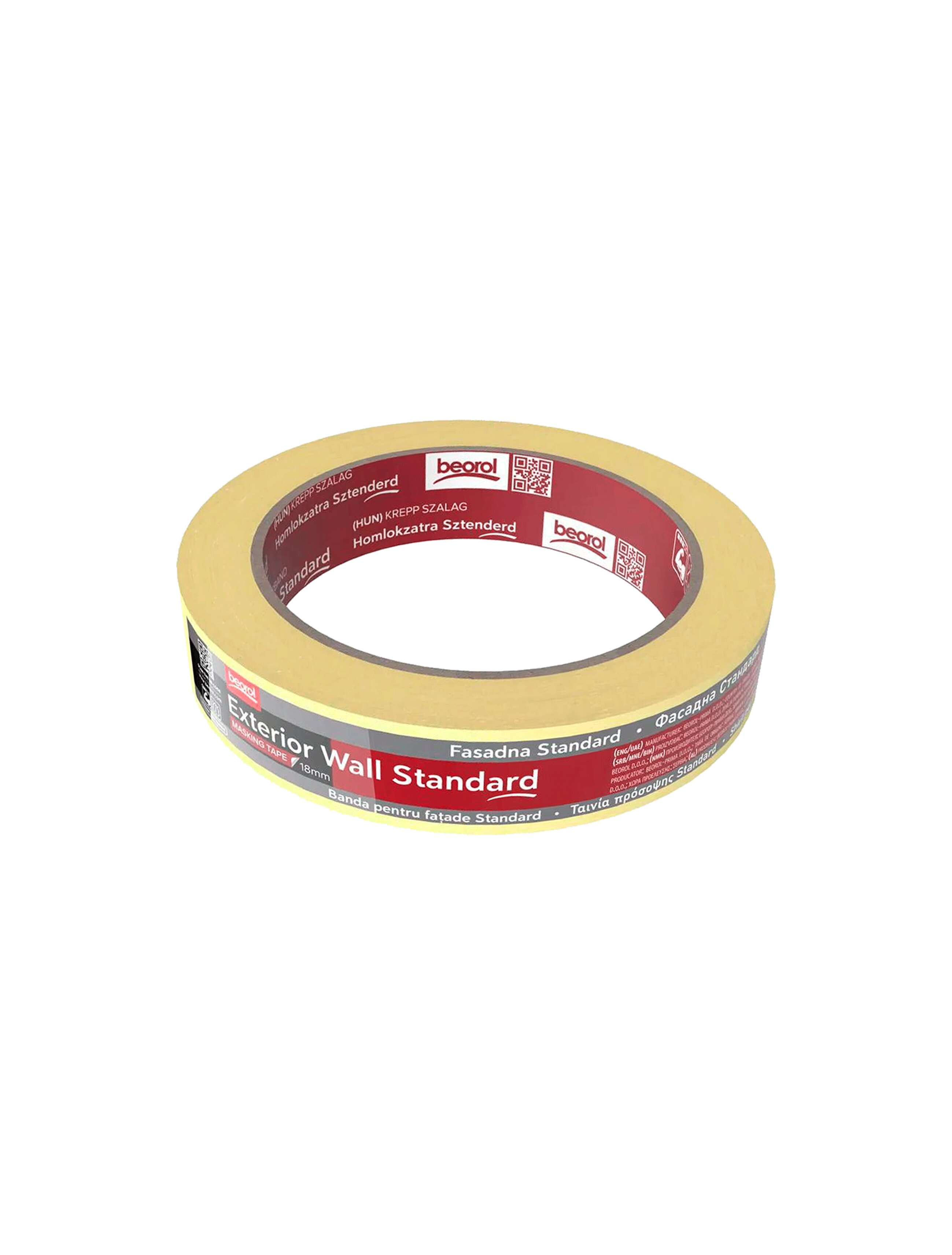 Bandă mascare 18mm*33m Profesional Beorol BK18