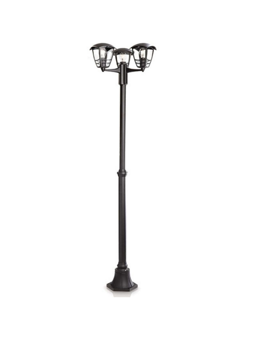 * Corp de grăd. 3*60W 230V E27 2M negru PHILIPS