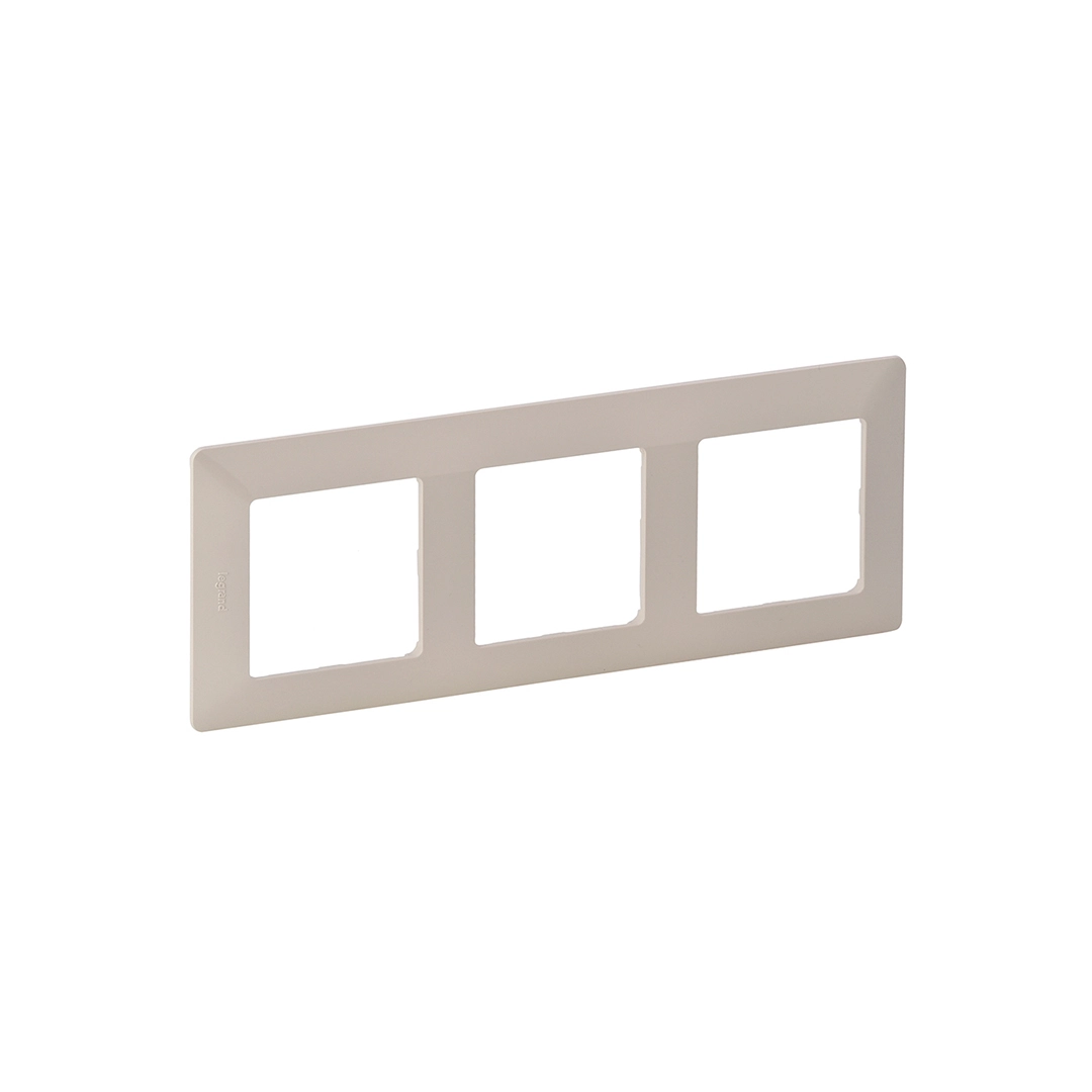Рамка 3 поста (Valena Life бежевый)