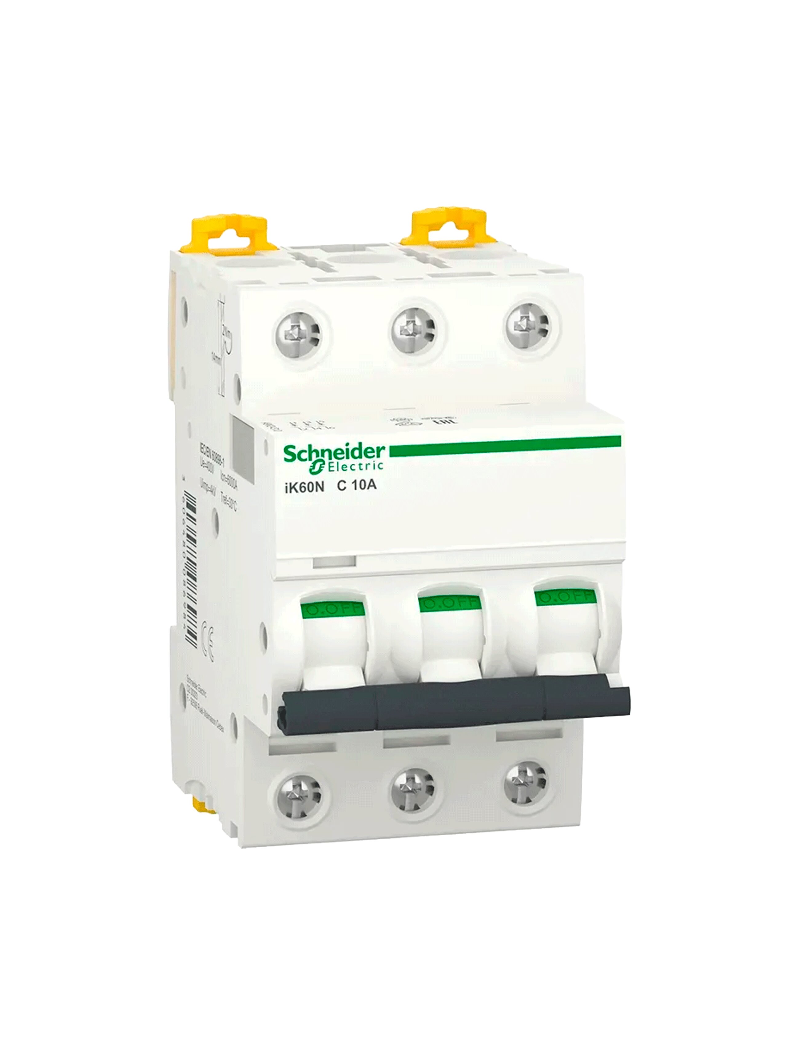 Автоматический выключатель C iK60N 10A 3P A9K24310 SCHNEIDER