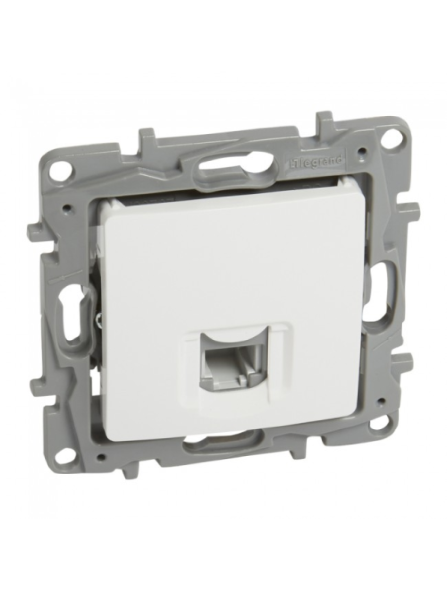 Priză telefon RJ11 albă Niloe 2