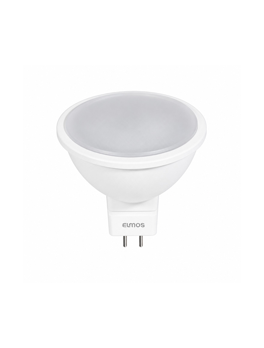 * Bec Led MR16  6.0W GU5.3 4000K 500Lm 220V ELMOS