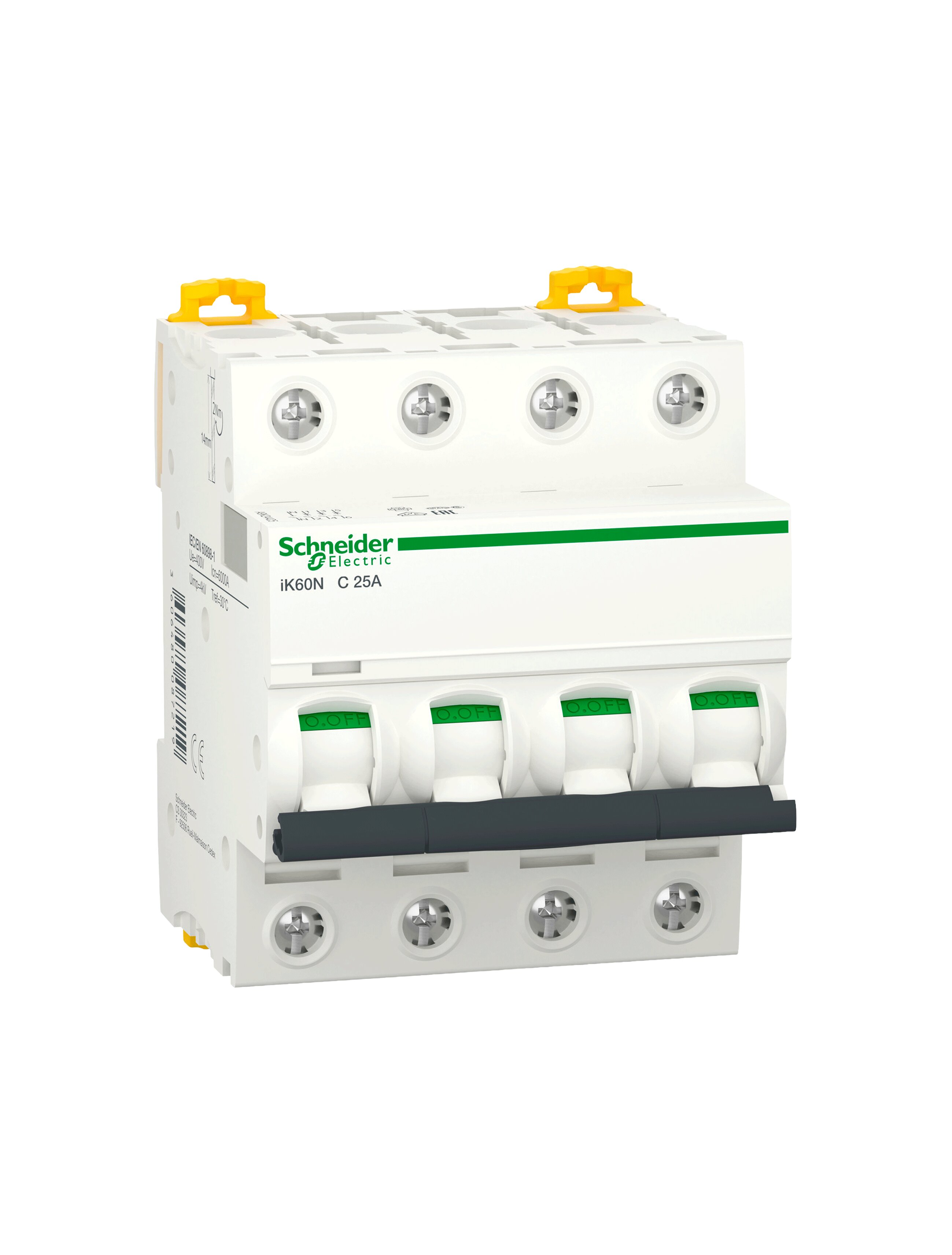 Автоматический выключатель C iK60N 25A 4P A9K24425 SCHNEIDER