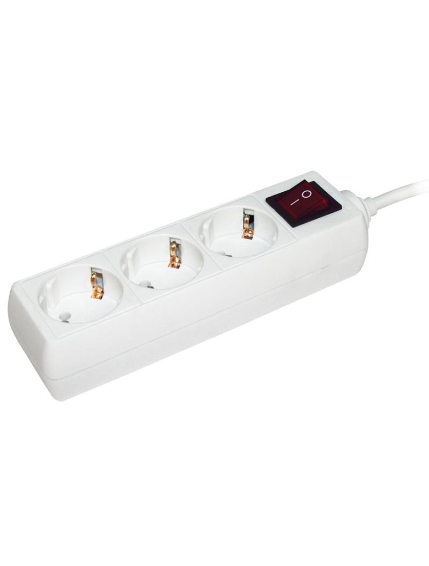 Prelungitor U03K 3 locuri 2Р+PЕ/5metri   3х1mm2  16А/250V IEK