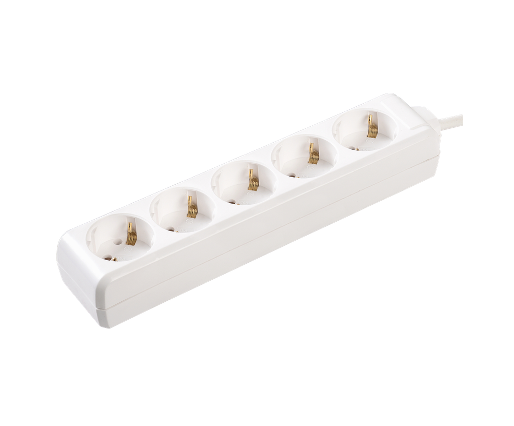 Prelungitor U 05  5  locuri  2Р+PЕ/5metri  3х1mm2 16А/250V IEK (8buc/cut)