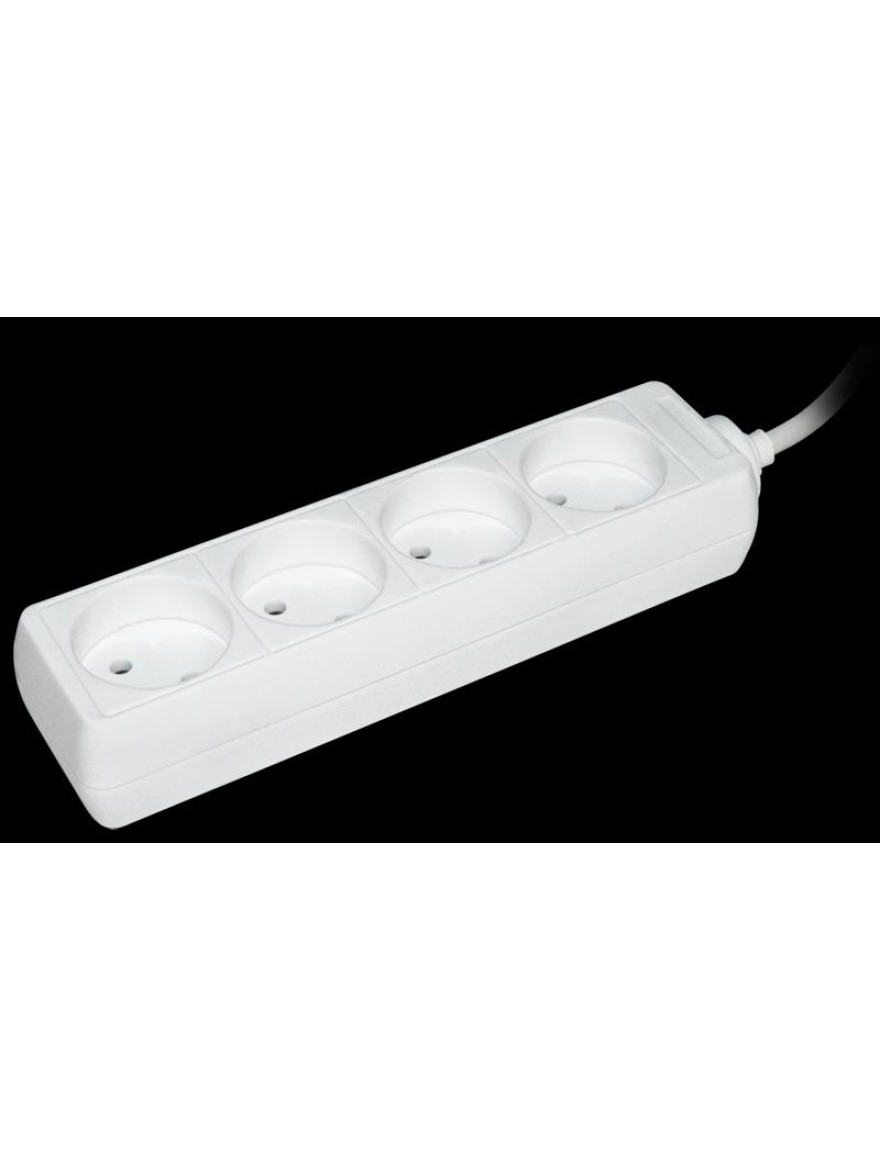 Prelungitor U 4 4 locuri 2Р/5metri 2х0.75mm2 10А/250V IEK