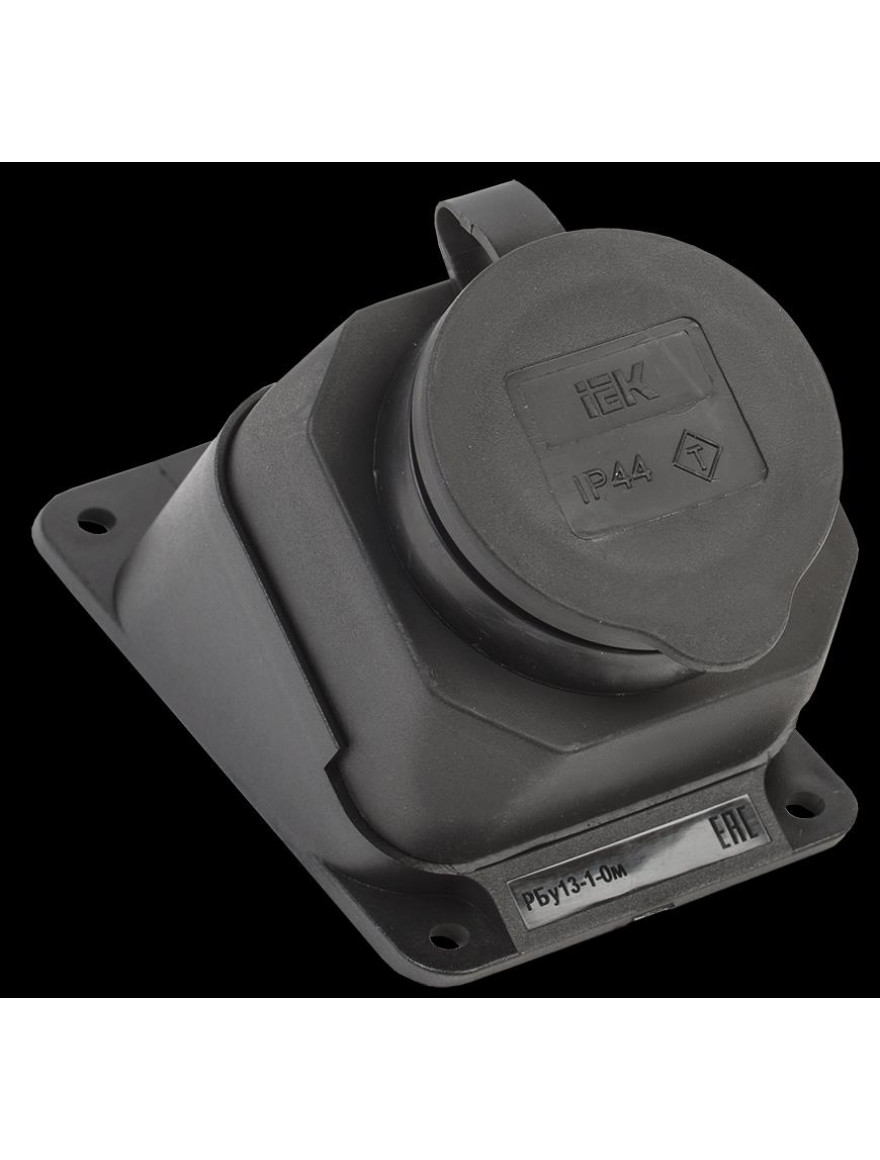 Priză cu capac RBu 13-10-1-0m de protecție OMEGA IP44 IEK