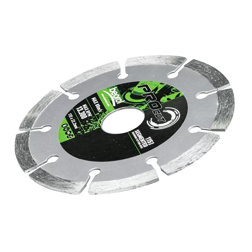 Disc diamantat segmentat 115*7.0*22.2mm Beorol