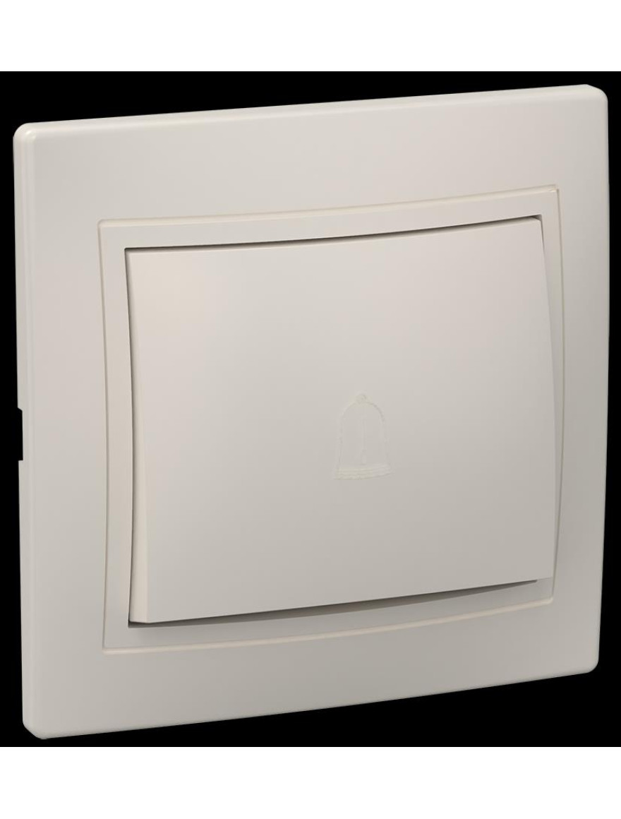 Întrerupător IEK 1cl cap-scară 10А KVARTA (crem) VSp10-1-0-KKm