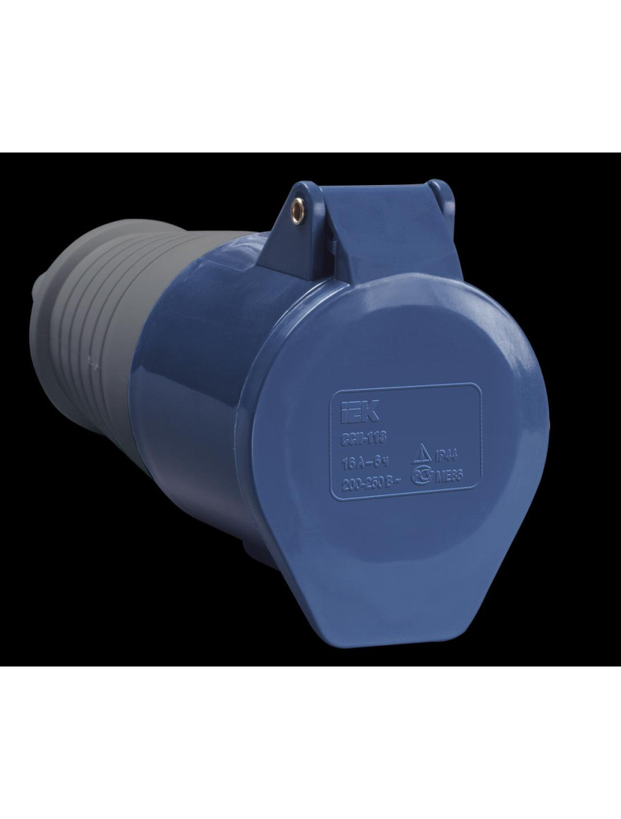 Priză mobilă 213  2Р+РЕ 16А 220V IP44  IEK