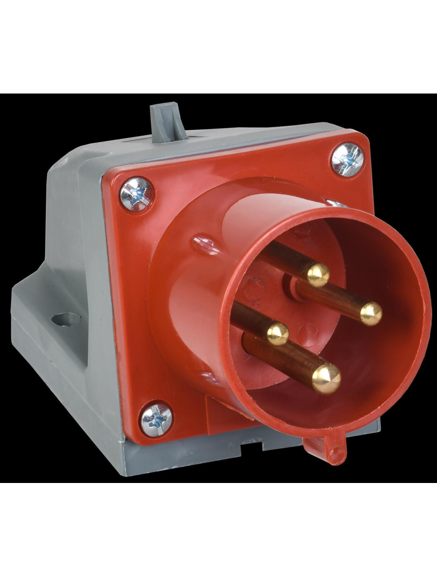 Fișă fixă 3Р+РЕ 524 32А 380V IP44 IEK