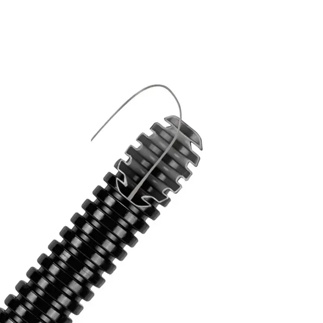 Труба гофрированная ПВХ D25 с протяжкой 320N (50м) ИТАЛИЯ