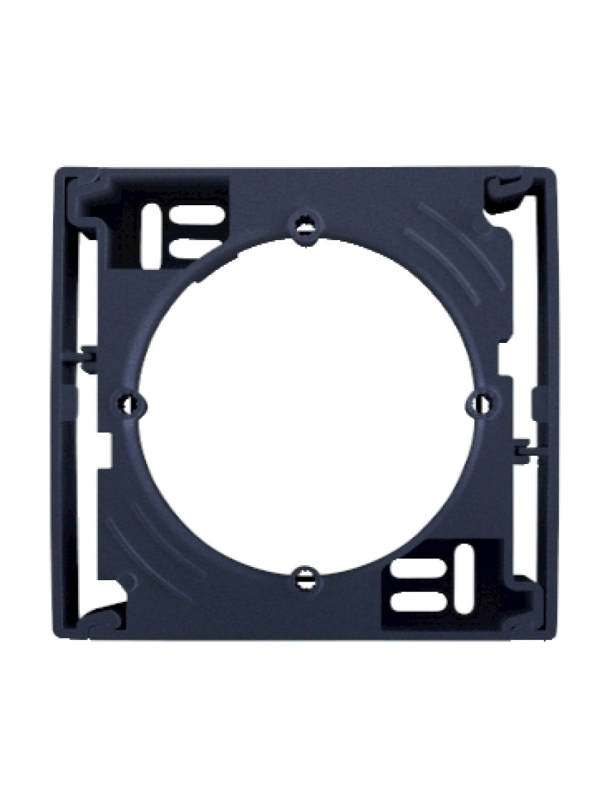 * Cadru de montaj aparent 1 funcție SEDNA grafit